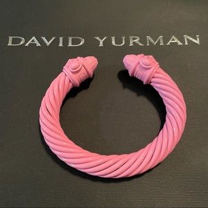 David Yurman x BCRF Renaissance Bracelet in Pink Aluminum Brand new, never worn.